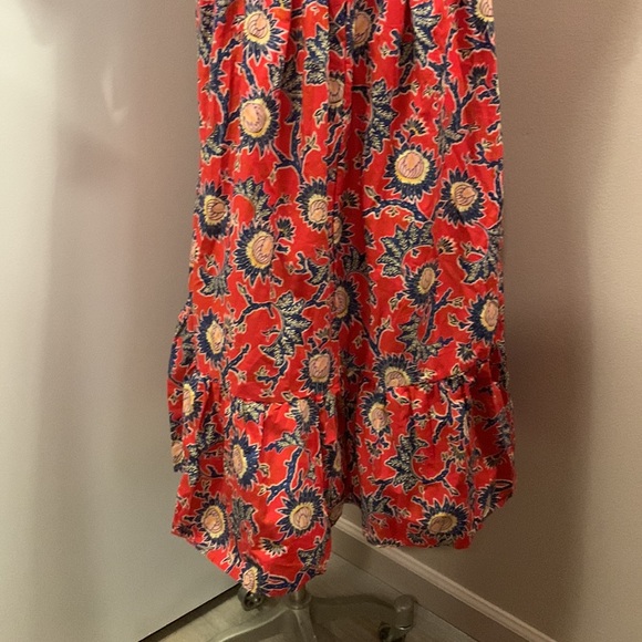 House of Harlow 1960 Women’s Red Floral Knot Tie Dress size XL - Picture 7 of 14